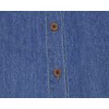 Denim Peaked Fake Collar Detachable Dickey Collar Unisex Stylish Half