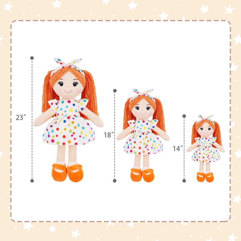 June Garden Snuggle Cuties Bella de 14 pulgadas – Muñeca