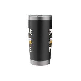 Cornhole and Beer Backyard Game and Drinking Party Stainless Steel Insulated Tumbler