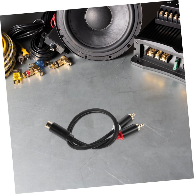 CHILDWEET RCA Audio Splitter Cable Y Adapter with Gold Plated