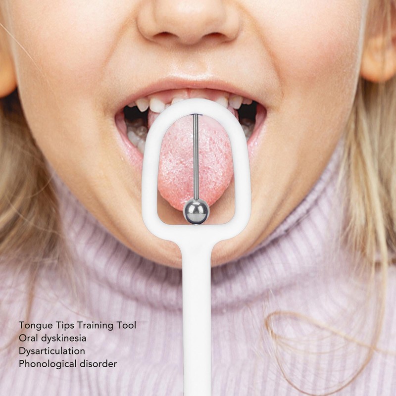 Tongue Tip Exercise Tool U Shaped Improve Flexibility Oral Muscle