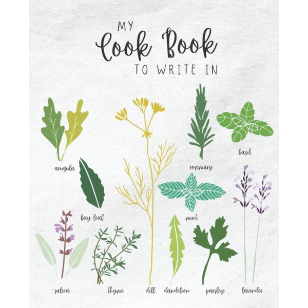 My Cook Book to Write In - Personal Recipe Book