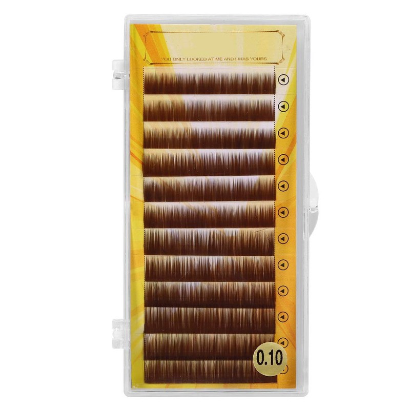 False Eyebrow Dark Brown Eyelash Extension Artificial Eyebrow For Makeup