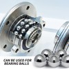 5 Pcs 1" Super Precision Bearing Balls, G16 Chrome Deep