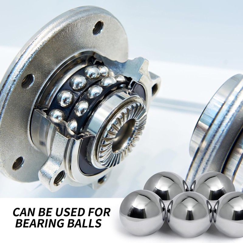 5 Pcs 1" Super Precision Bearing Balls, G16 Chrome Deep