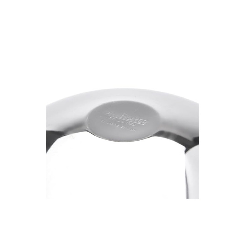 DE BUYER 3372.3 Schüssel 1/2 aus Edelstahl, Durchmesser 30 cm,