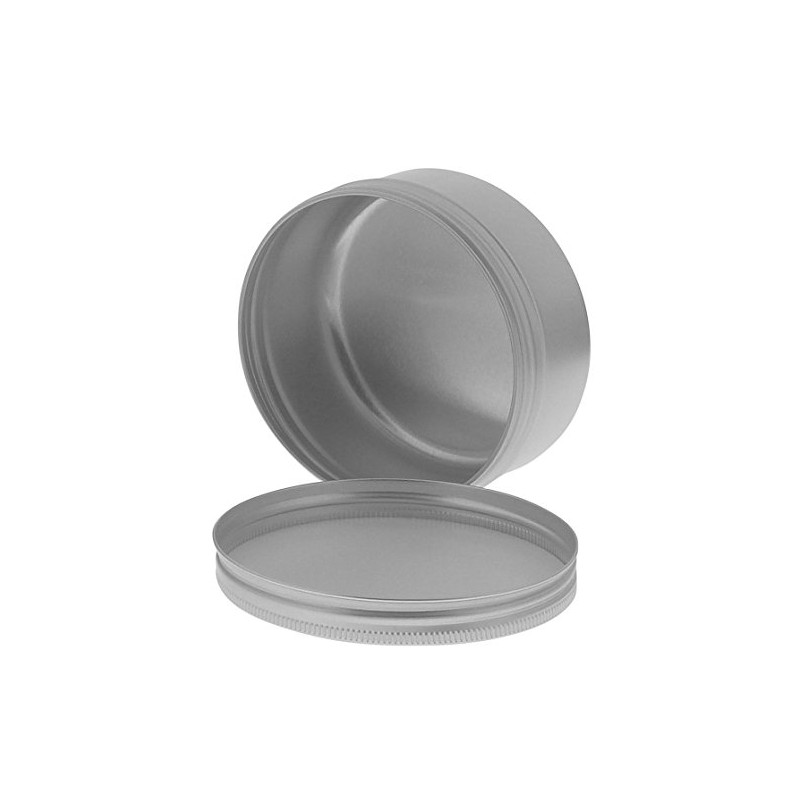 Screw Can 180 ml, Aluminium Jar, with Screw Lid, Empty,