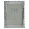 Sixtrees Davis Embossed Silver Plated 5 x 7 inch Art