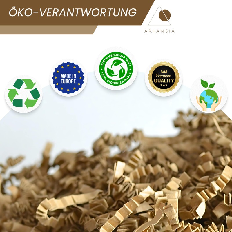 ARKANSIA - 200 g Shredded Paper for Filling Gift Boxes