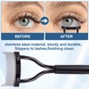 Alpinleux 2 Pcs Metal Eyelash Separator Tool, Eyelash Comb Separator,