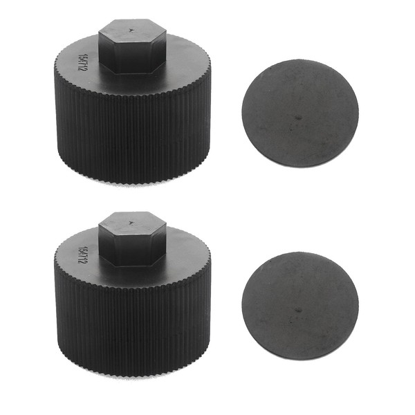 Potairey 2 Pack 154712 Pool Sand Filter Drain Cap Compatible