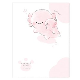 Kamio Japan 225935 Clear File Cover Pocket Clear File Neighbor Woopa