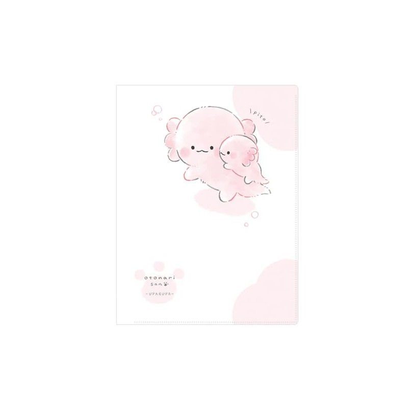 Kamio Japan 225935 Clear File Cover Pocket Clear File Neighbor