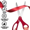 Red Ribbon Cutting Ceremony Kit – 25" Giant Scissors for