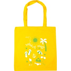 Hippowarehouse Holiday Stuff Tote Shopping Gym Beach Bag 42cm x38cm, 10 litres