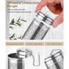 LULLATTI Large Tea Infuser for Loose Tea(1 Pack), 304 Stainless