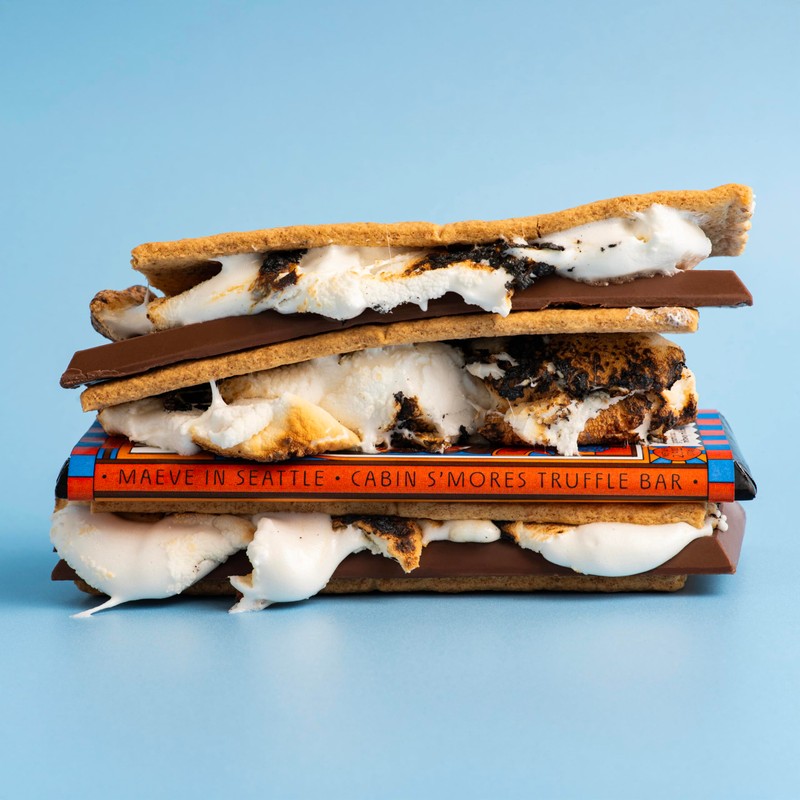 Maeve Chocolate Cabin S'mores Truffle Bar
