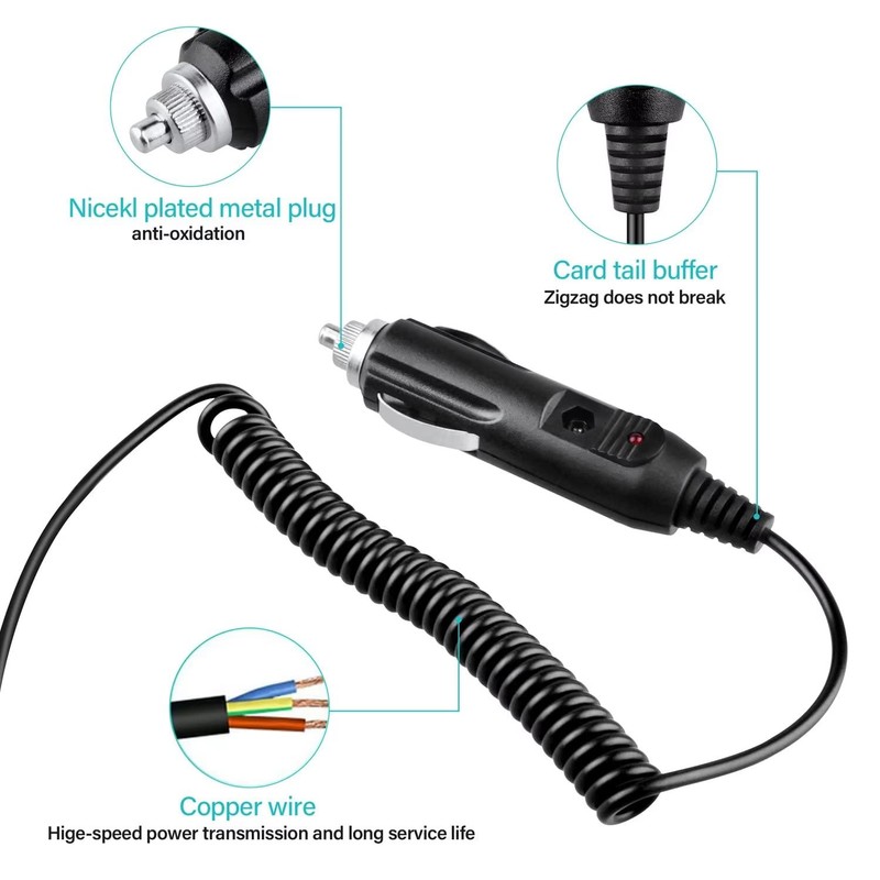 Ddkxndb Car DC Adapter for Insignia NS-BCDCAS1 NS-BCDCASI CD Cassette