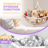 Stuffed Animal Net Hammock for Plushie Toys, Stuffed Animal Hammock