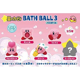 Kirby Bath Salts, Mascot Pop-Up Bath Balls 3 (Set of 3)