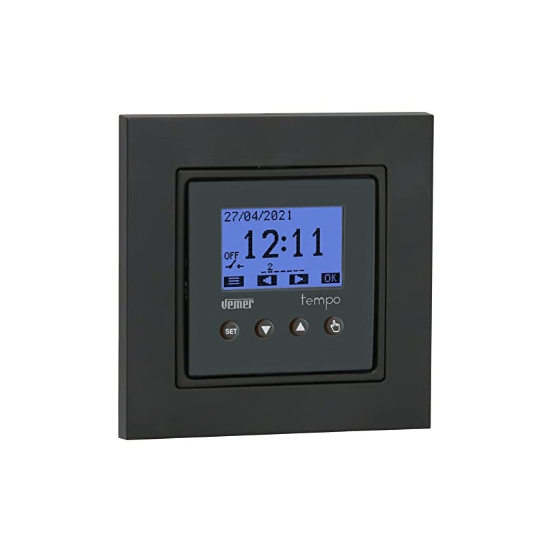 VEMER TEMPO-INT VE787501 Digital Timer with Hours or Astronomical Programming,