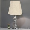 6Pcs Chandelier Lamp Shades, Modern E14 Clip On Natural Burlap