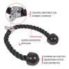 KS Cuerda/retractor De Entrenamiento De Tríceps+jaladera Tipo D
