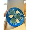 Laetitia Rouget Blue Tulip Fruit Platter Handmade in Portugal