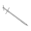 Soil Probe 0.54m 304 Stainless Steel Rotation Handle Pointed Design