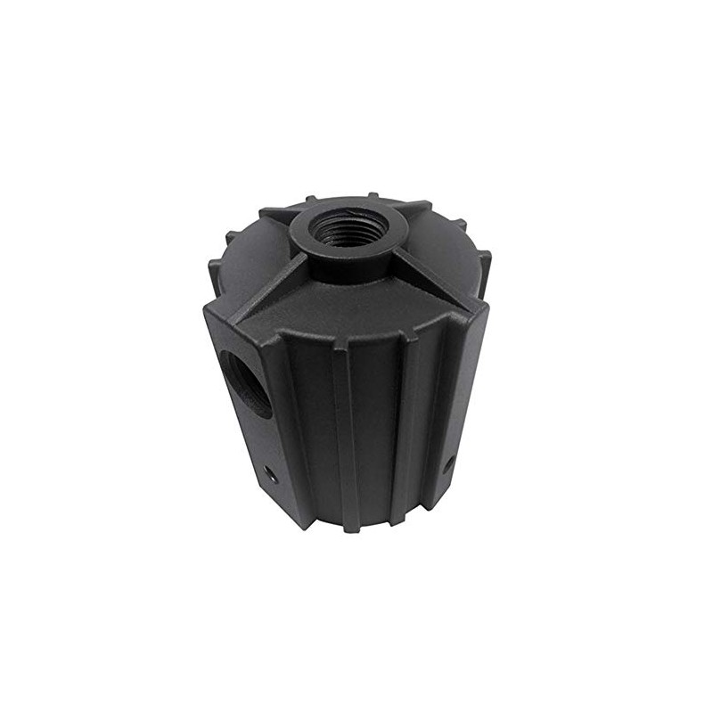 1/2" Knuckle Mount with 2-3/8" O.D. Round Pole Tenon Adapter
