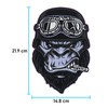 Finally Home Large Biker Gorilla Patch for Iron-On Motorcycle Cowl