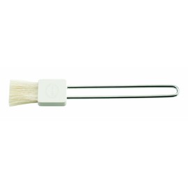 Eva Solo Pastry Brush, Stainless Steel and White, Silver, 23 x 0.5 x 5.5 cm