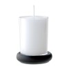 Kameyama 24 Hour Votive Stand Included, Plain, Box of 1