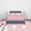 Comfy Nights Super King Fitted Sheet MicroFibre Plain Dyed Easy