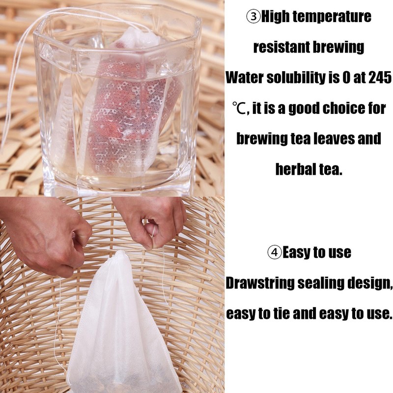 Soup Bags with Drawstring | Non-Woven Tea Filter Bags |