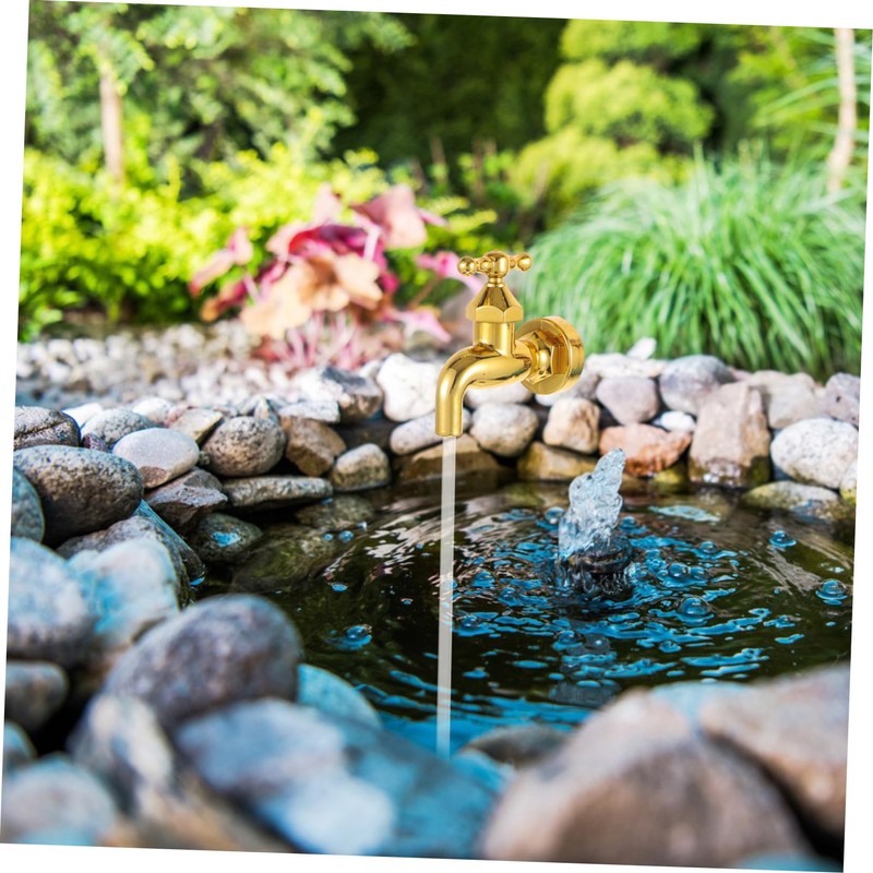 Levemolo Unique Floating Faucet Water Feature for Courtyard Decor Creative