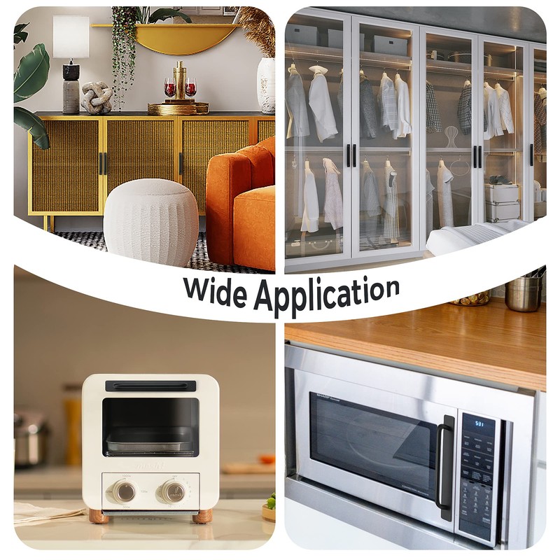 Ravinte Adhesive Cabinet Handles Self Stick Drawer Pulls Stick on