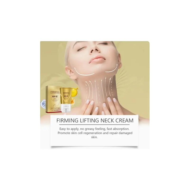 2pc Cuello Reafirmante Antiarrugas Roller Crema Hidratante Algodón