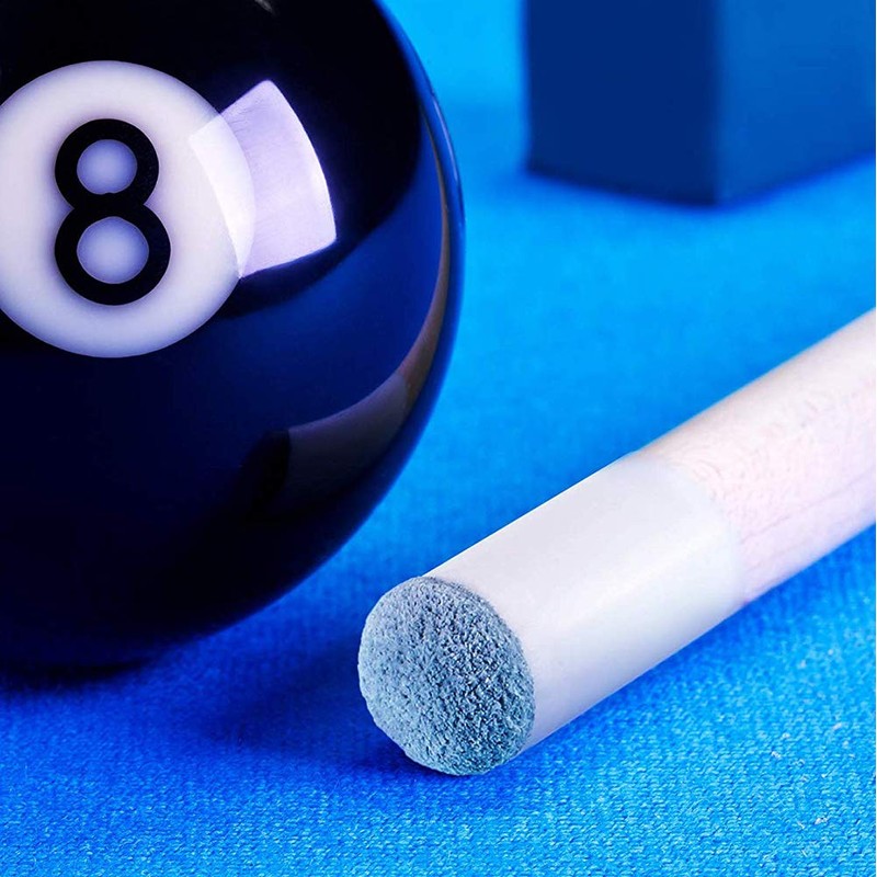 DGQ 40pcs Assorted Slip On Pool Cue Tips Billiard Cue