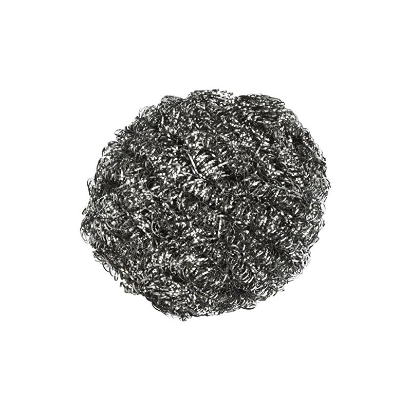 Winco Stainless Steel Scouring Sponge, 105gm