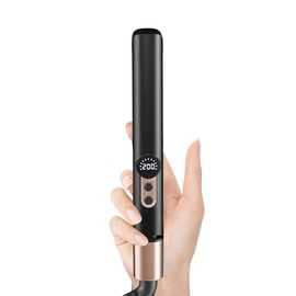 Pencil Flat Iron on Short Haircut, Pixie Cut Mini Strightener Professional Hair Tool