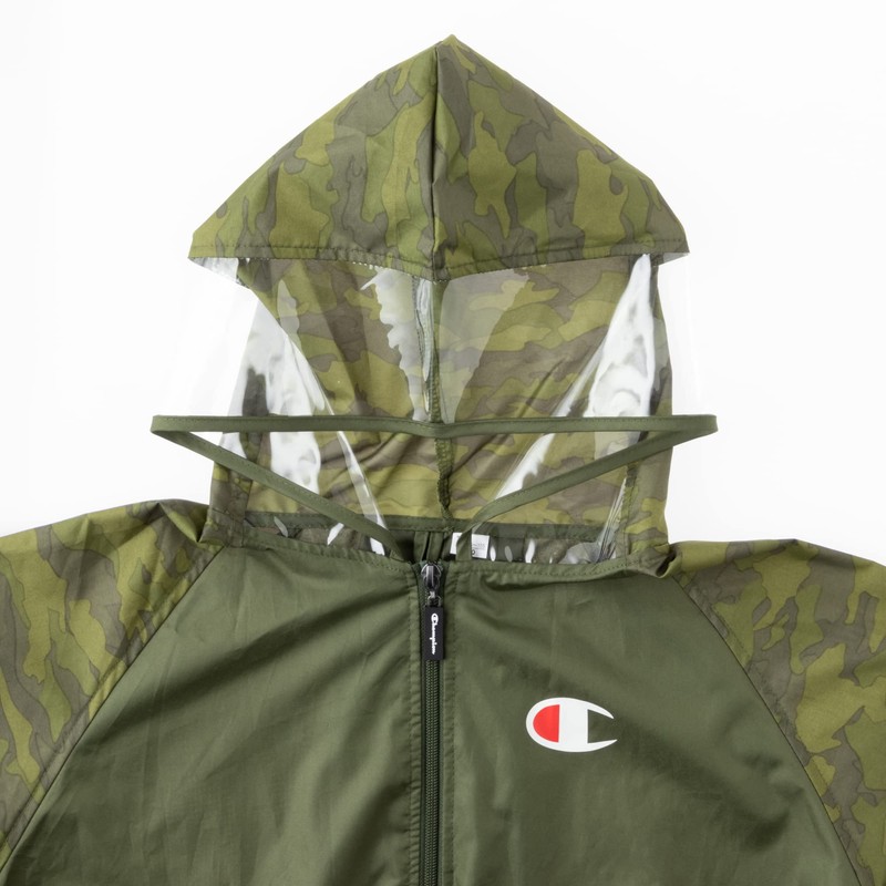 Champion CHS66RA16 Children's Camouflage Backpack & School Bag Raincoat, Khaki,