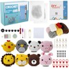 8PCS Crochet Kit for Beginners, Cute Animals Crochet Starter Kits,DIY
