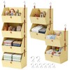 Hanging Closet Organizer 4 Tier, 4 Pack
