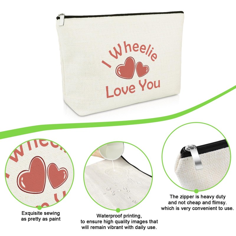 Cycling Gifts Makeup Bag Mountain Bike Lover Gifts Cyclist Gifts