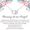 FOTAP Miscarriage Memorial Necklace Gifts Mommy of an Angel Gift