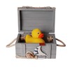 Wooden Sailor Chest in Maritime Look (14.8 x 10 x