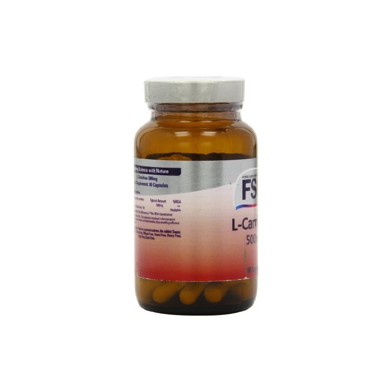 FSC 500mg L-Carnitine - Pack of 60 Capsules