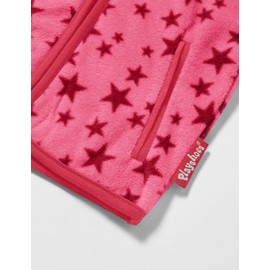 Playshoes Children’s Fleece Jacket, Breathable High Quality Zipped Jacket with Star Pattern - 80