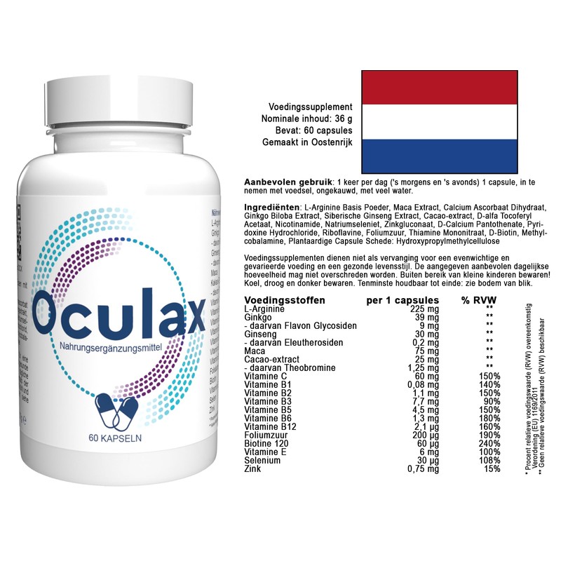 Oculax - 60 capsules